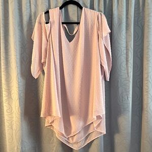 Avenue Light Pink Women's Blouse